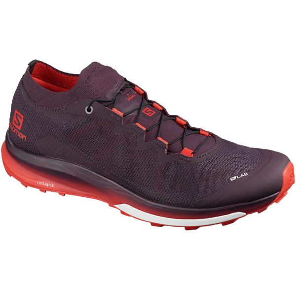 SALOMON Chaussure trail S/lab Ultra 3 Maverick/racingred/m Homme Violet/Rouge taille \