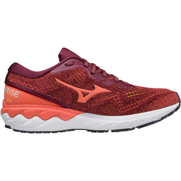 MIZUNO WAVE SKYRISE 2 W TAWNYPORT L.CORAL EVENPRIMROSE Running shoe