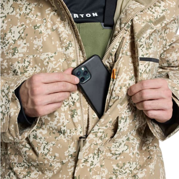 BURTON M COVERT 2.0 JK SNOWFALL CAMO - Veste snowboard