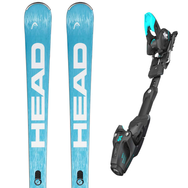 HEAD-WC REBELS E-SPEED PRO + FF ST 16 Unicolore - Alpine ski set