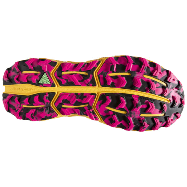 BROOKS CASCADIA 17 W DIVA PINK BLACK LEMON CHROME Trail running shoes