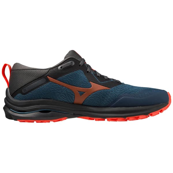MIZUNO WAVE RIDER TT BLUE ASHES SOLEIL BLACK OYSTER Trail running shoes