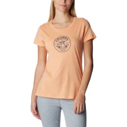 Columbia Women's Daisy Days Graphic T-Shirt - XS - Blue