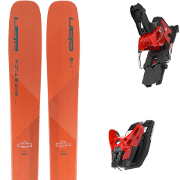 Pack ski alpin ELAN ELAN RIPSTICK 116 + SALOMON STH2 MNC 16 RED - Ekosport