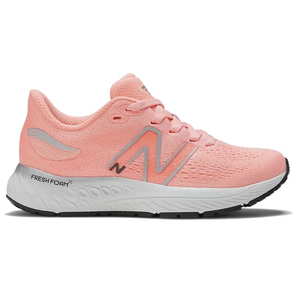 NEW BALANCE FRESH FOAM 880 V12 JR GRAPEFRUIT METALLIC SILVER