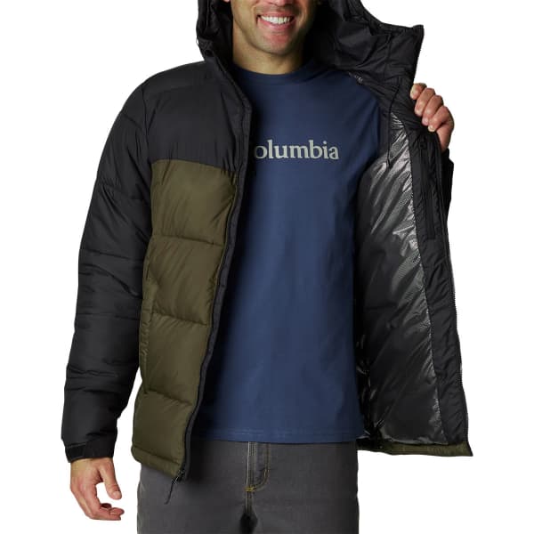 Columbia Men's Pike Lake Hooded Winter Jacket, Water Repellent &  Breathable, Large, Black : Columbia: : Clothing, Shoes &  Accessories