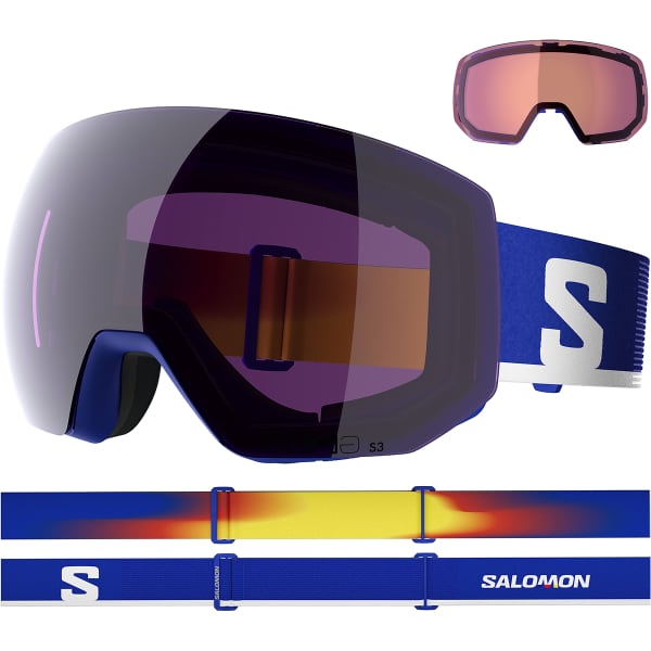 SALOMONゴーグル RADIUM PRO SIGMA RACE BLUE SALOMON-RADIUM PRO SIGMA RACE BLUE - Skimasker