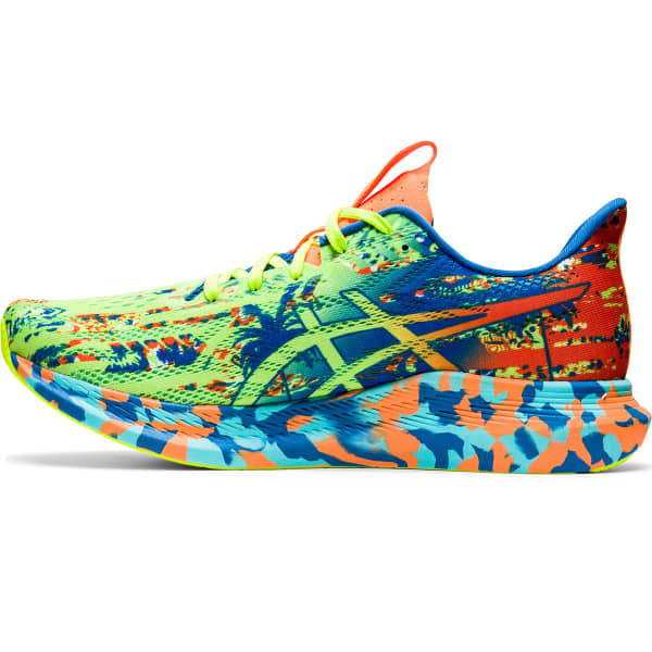 ASICS NOOSA TRI 14 HAZARD GREEN/LAKE DRIVE - Running shoe display picture 1