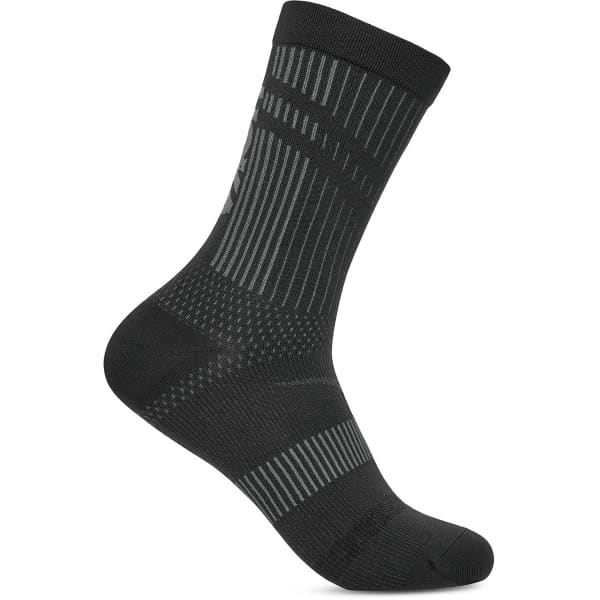 HOKA ONE ONE-TRAIL RUN CREW SOCK BLACK Trail running socks