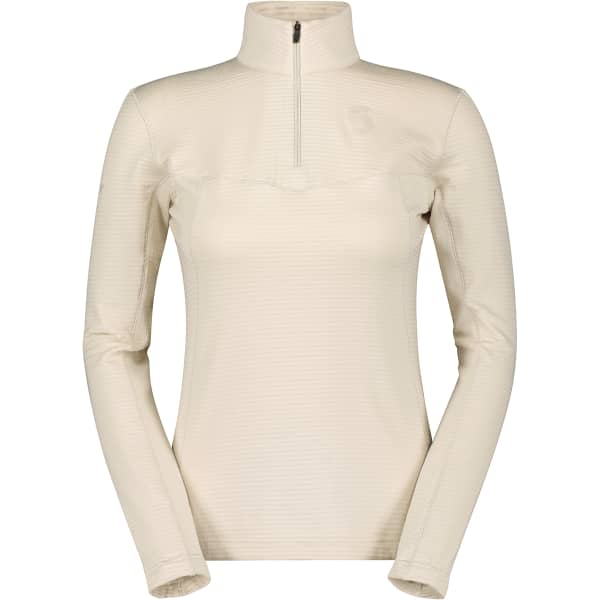 SCOTT PULLOVER W S DEFINED LIGHT DUST WHITE Sweat polaire ski rando