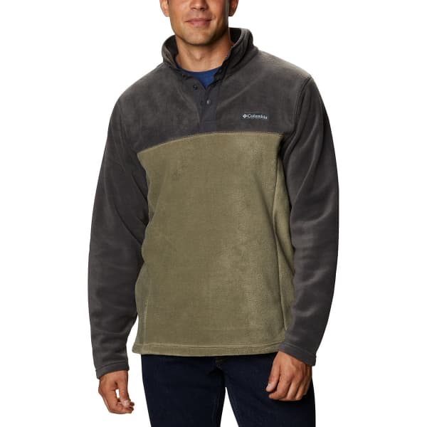 Columbia steens mountain snap button fleece in green shop