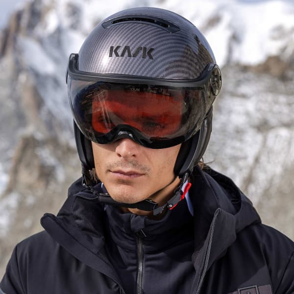 KASK ELITE CARBON CARBON BLACK PHOTOCROMIC - Ski helmet