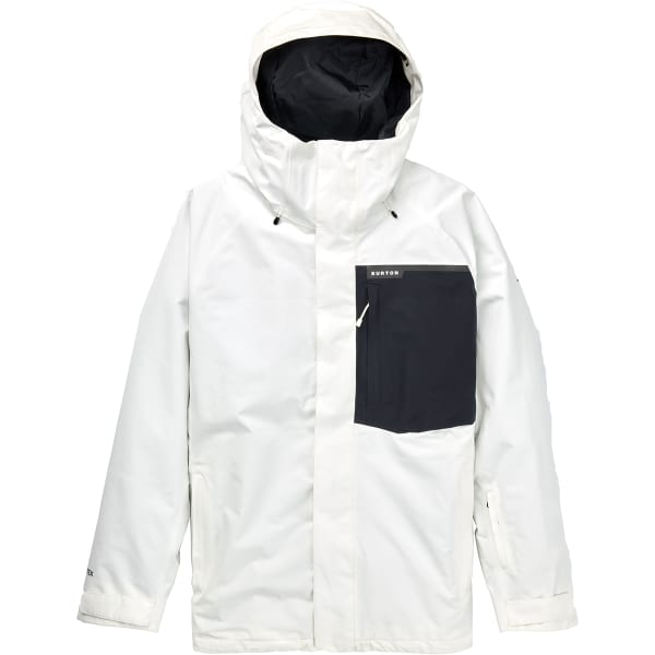 Burton white snowboard jacket cheap