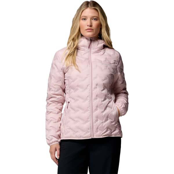 COLUMBIA DELTA RIDGE™ II DOWN HOODED JACKET W MINERAL PINK