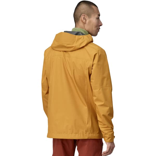 PATAGONIA M'S BOULDER FORK RAIN JKT PUFFERFISH GOLD 24