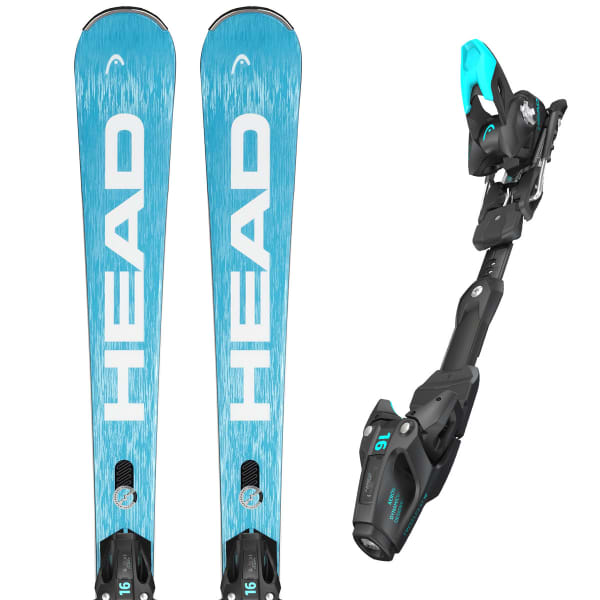 HEAD-WC REBELS E-SL PRO + FF ST 16 Unicolore - Alpine ski set