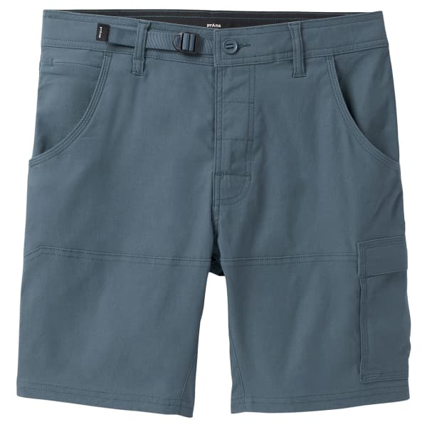 PRANA-STRETCH ZION SHORT II GREY BLUE - Climbing shorts