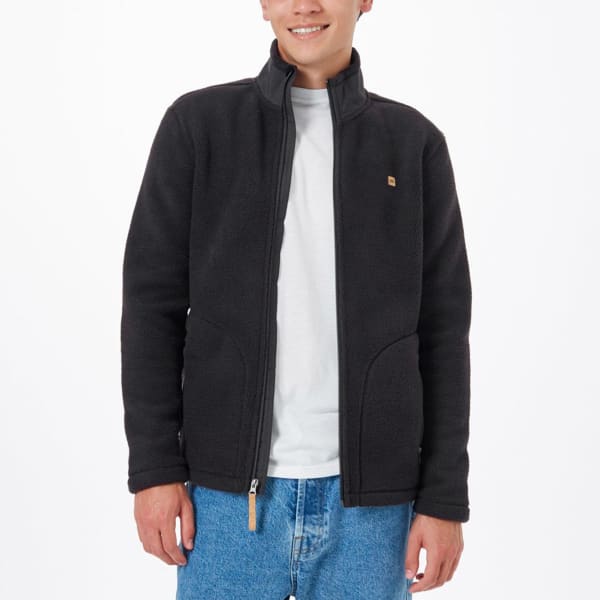 TENTREE ECOLOFT FULL ZIP LONGSLEEVE METEORITE BLACK 21 METEORITE