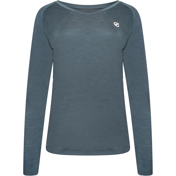 Wandelshirt lange mouw store dames