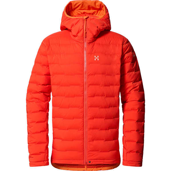 HAGLOFS SPITZ DOWN HOOD M HABANERO Mountaineering down jacket