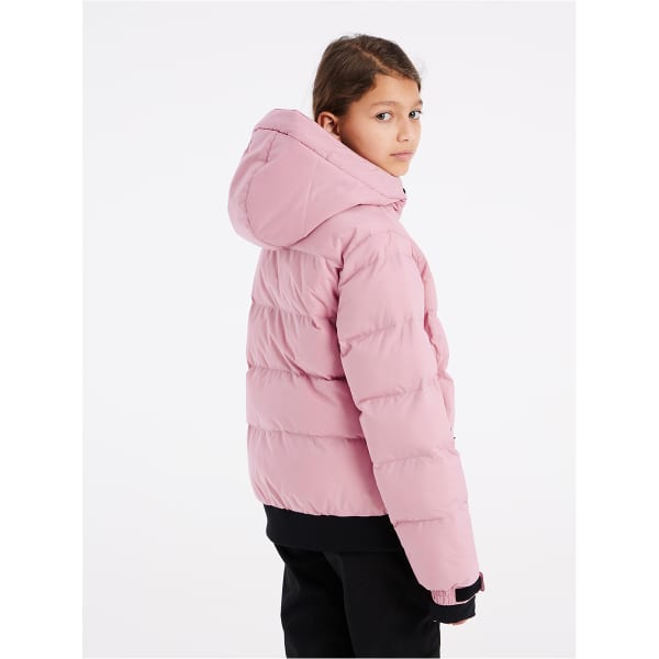 Light pink store snow jacket