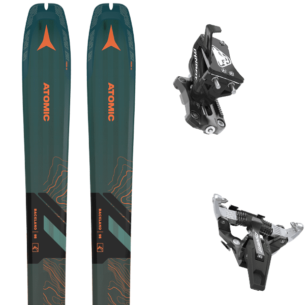 ATOMIC-BACKLAND 95 + Fix - Ski touring set