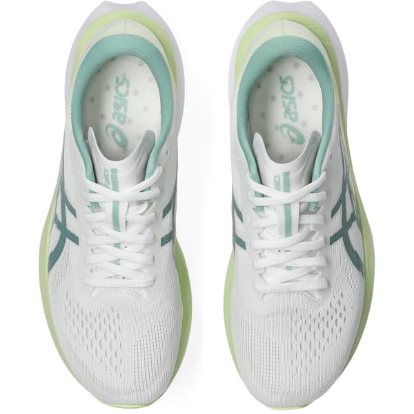 ASICS-MAGIC SPEED 4 W WHITE/CELADON - Running shoe