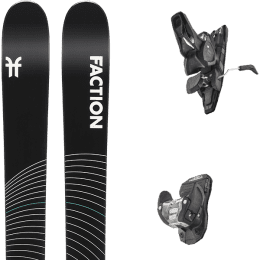Pack ski alpin FACTION FACTION MANA 3 + ARMADA WARDEN MNC 11 L115 BLACK - Ekosport