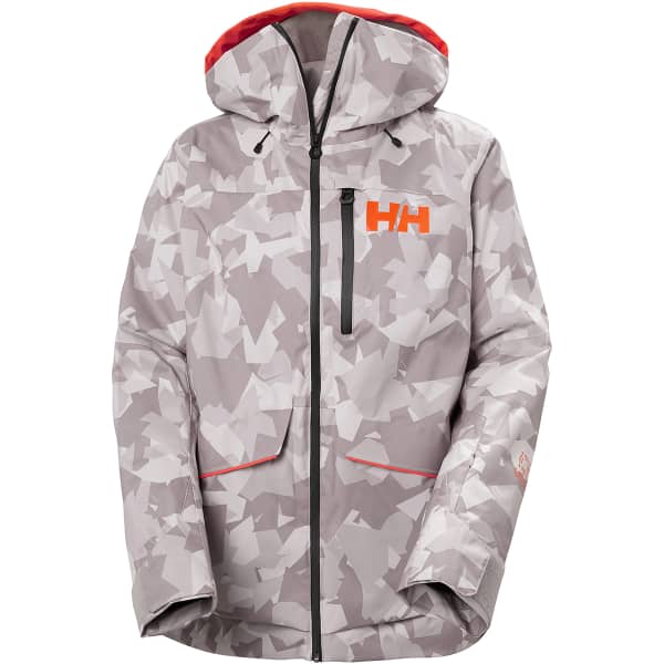 HELLY HANSEN W POWCHASER LIFALOFT JACKET DUSTY SYRIN WINTER CAMO