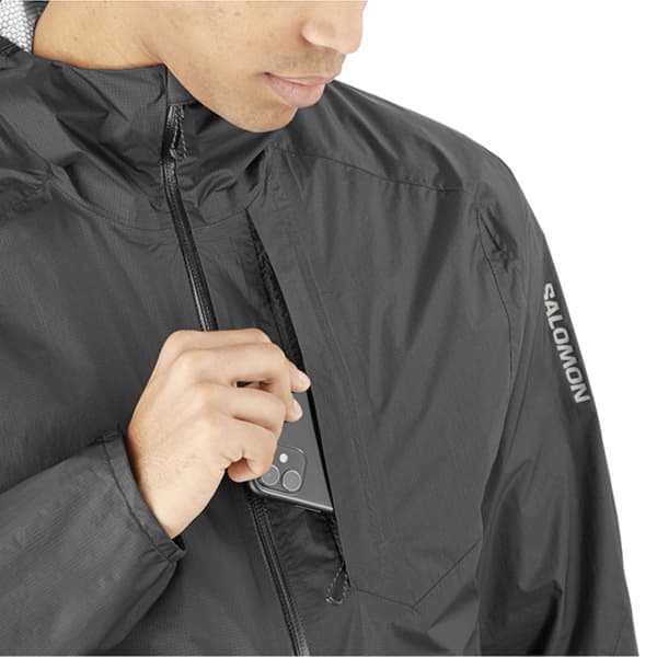 SALOMON BONATTI WP JACKET M DEEP BLACK Trailjacke