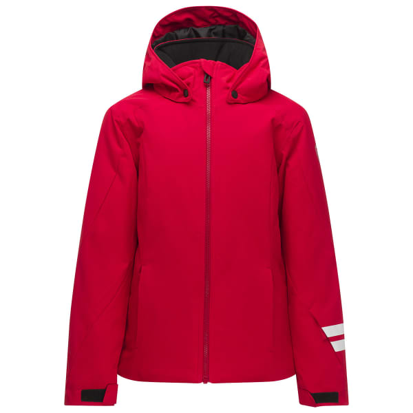 Girls red ski jacket top