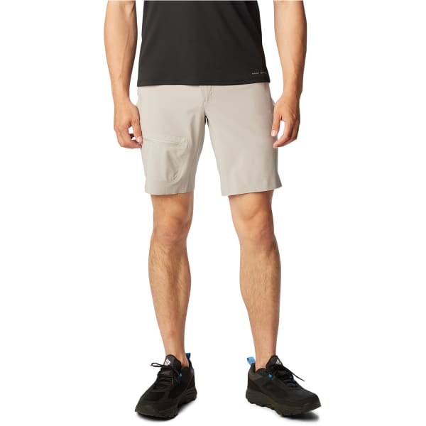 COLUMBIA TITAN PASS SHORT FLINT GREY Hiking shorts