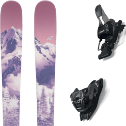 Pack ski alpin NORDICA NORDICA SANTA ANA 88 + MARKER 11.0 TCX BLACK/ANTHRACITE - Ekosport