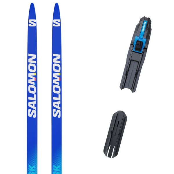 SALOMON S/LAB SKATE RED + SHIFT RACE BDG BLUE/BLACK/WHITE - Cross