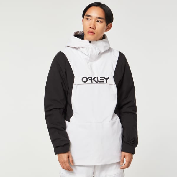 OAKLEY-TNP TBT INSULATED ANORAK WHITE/BLACK - Ski jacket OAKLEY-TNP TBT INSULATED ANORAK WHITE/BLACK - Ski jacket