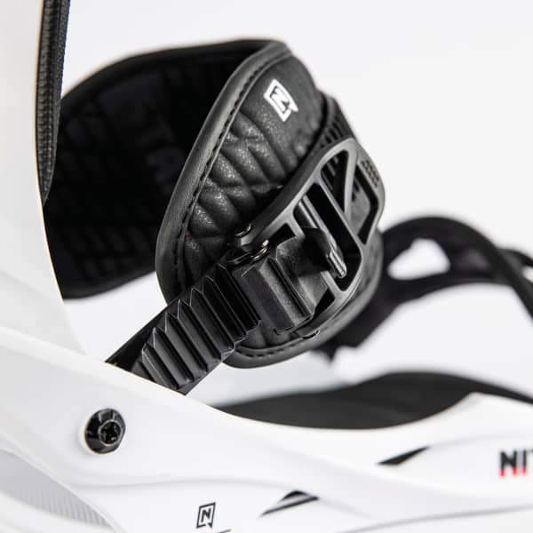 NITRO STAXX WHITE - Snowboard bindings