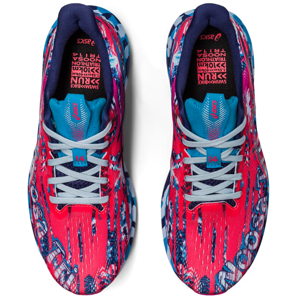 ASICS NOOSA TRI 14 W DIVA PINK/INDIGO BLUE - Laufschuhe
