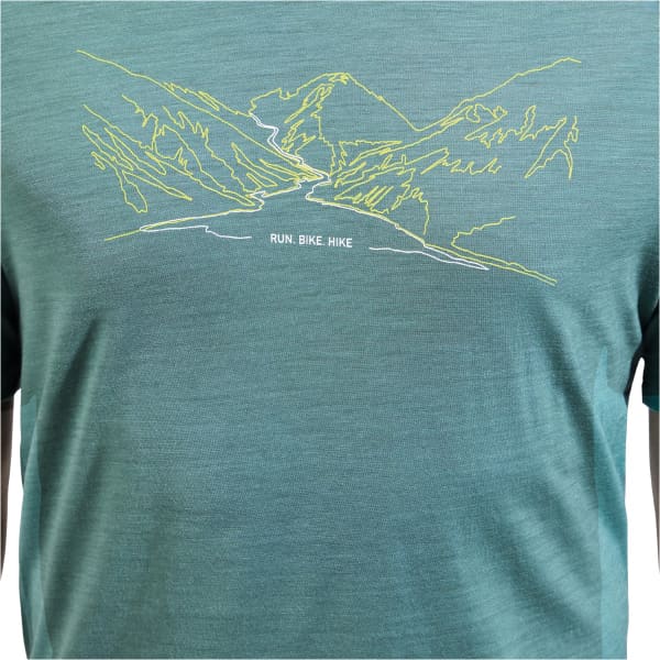 ODLO-ASCENT PW 130 CREW NECK S/S ARCTIC MELANGE