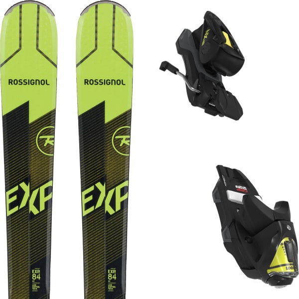 ROSSIGNOL EXPERIENCE 84 AI YELLOW NX 12 KONECT GW B90 Unicolore Alpine ski set