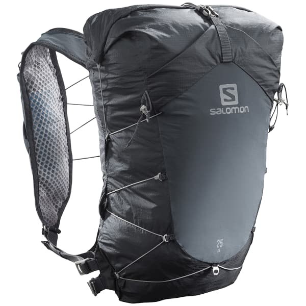 SALOMON XA 25 EBONY/BLACK - Trail running bag