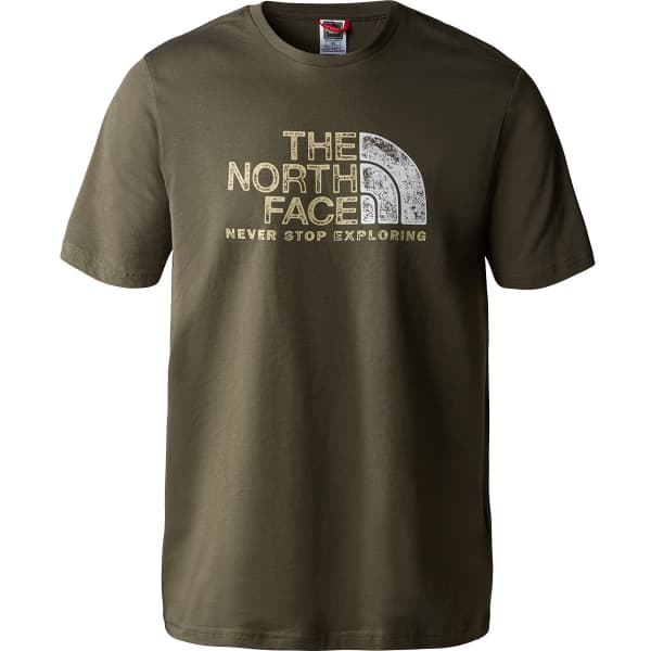 Green north face shirt top