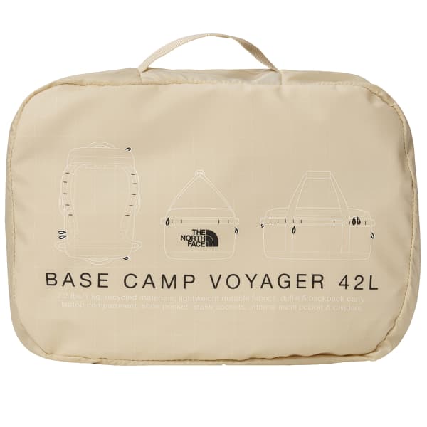 THE NORTH FACE BASE CAMP VOYAGER DUFFEL 42L GRAVEL/TNF BLACK - Duffel