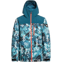 Quiksilver yellow ski jacket 2025