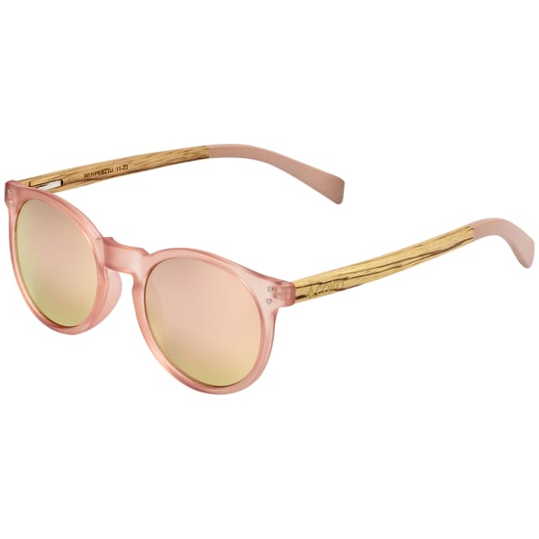 CAIRN HYPE MAT TRANSPARENT POWDER PINK WOOD Occhiale da sole lifestyle