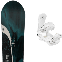 Pack snowboard ROME ROME STALE CREWZER + NITRO TEAM PRO WHITE SHADOW - Ekosport