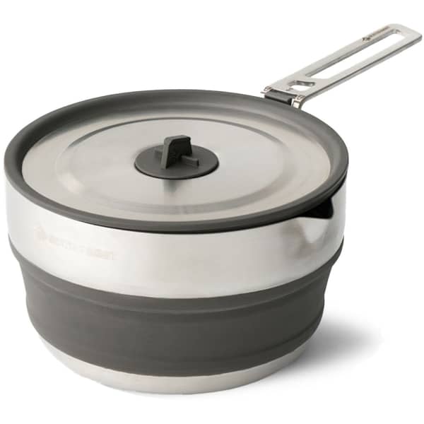 SEA TO Summit Detour Stainless Steel Collapsible Pouring Pot 1 8L