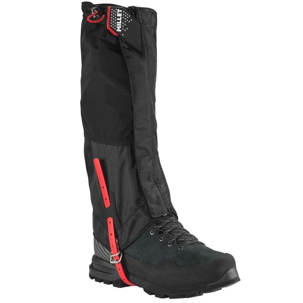 MILLET-ALPINE GAITER DRY EDGE BLACK/RED - Mountaineering gaiter