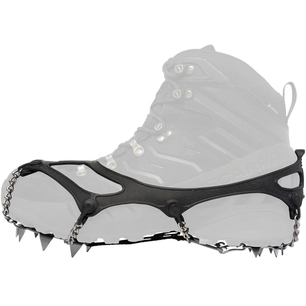 Nortec ALP Quick Fit Micro-stijgijzers – Zwart – 13 Punten Met Klittenband – Ideaal Voor Ijs En Harde Sneeuw, Met Opbergtas