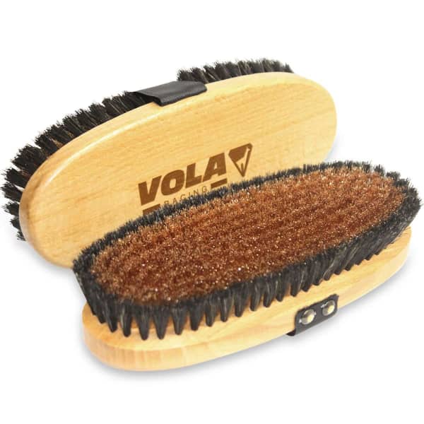 VOLA-BROSSE OVALE RACING DUR / CRIN DE CHEVAL Unicolore - Waxing brush