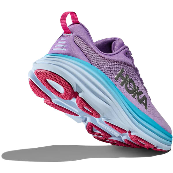 HOKA ONE ONE-BONDI 8 W CHALK VIOLET/PASTEL LILAC - Running shoe
